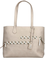 Borsa Shopper Donna, Beige