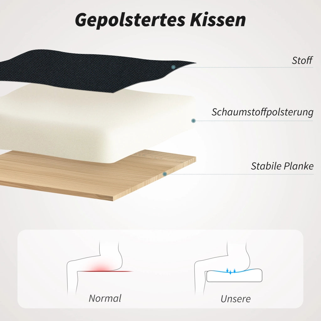Sedia da Ufficio Ergonomica con Schienale in Rete Traspirante ¨C Xylo ¨C Braccioli Pieghevoli, Supporto Lombare, Nero