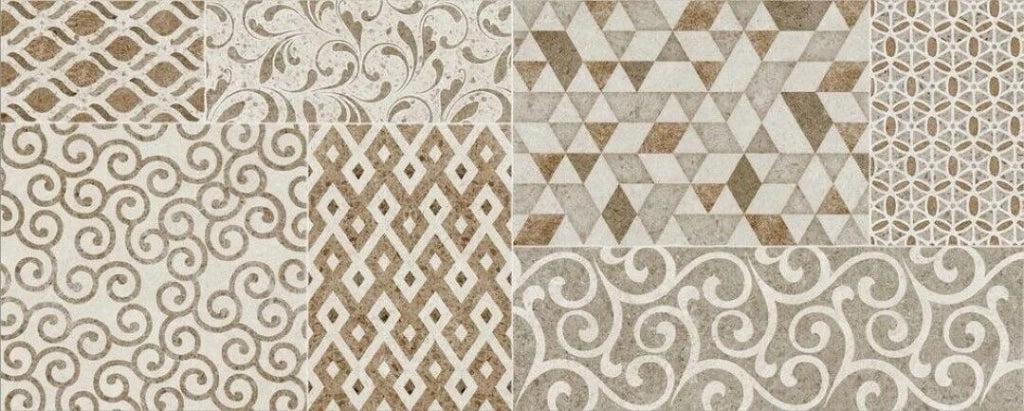 Stream Ivory Dec.20X50 1,00 Mq - Marazzi