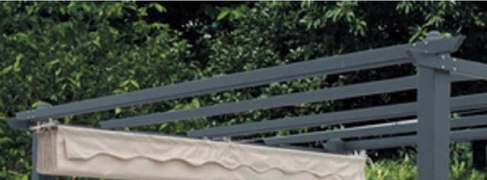 TRAVE ALLUMINIO DI RICAMBIO MM.30X50-284 CM PER GAZEBO PERGOLA TELO RETRATTILE 3X4