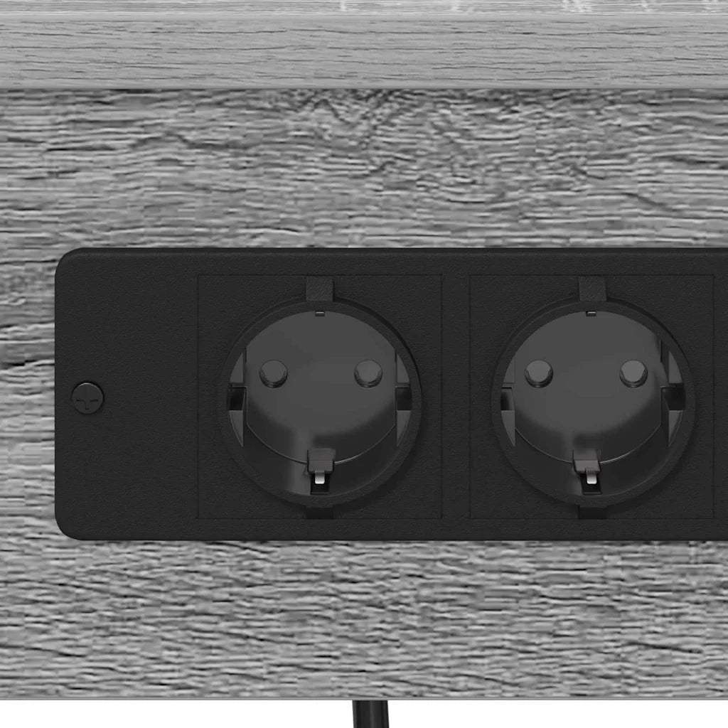 Armadio da Notte 2 pcs Grigio Sonoma 41 x 31 x 76 cm 859532