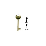 Chiave Patent 6P3D Silca Ottone 5 Pezzi