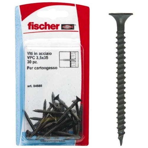 FISCHER VITI CARTONGESSO VPC 3,5X45 K - CONF. 30PZ