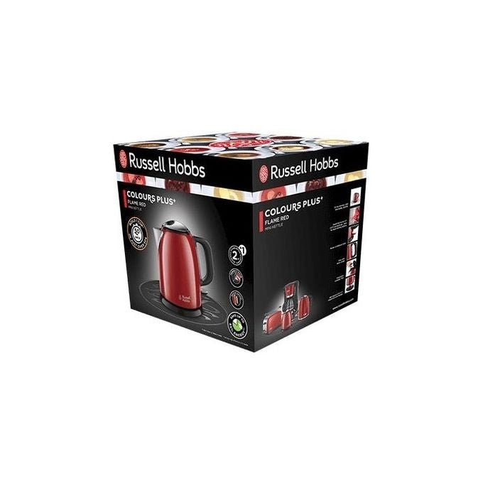 Russell Hobbs 24992-70 bollitore elettrico 1 L 2400 W Nero, Rosso