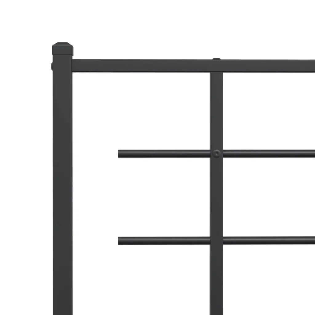Testiera di Ricambio in Metallo Nero 193 cm 355598