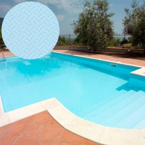 Rotolo Elbtal Antisdrucciolo CELESTE h1.65x10m membrana PVC 200/100