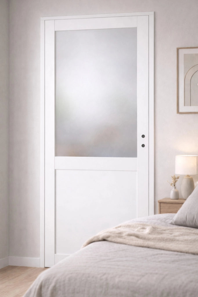 Blocco Porta Athena BIANCO H204 x L83 Tabella Dimensioni Spingendo Sinistra