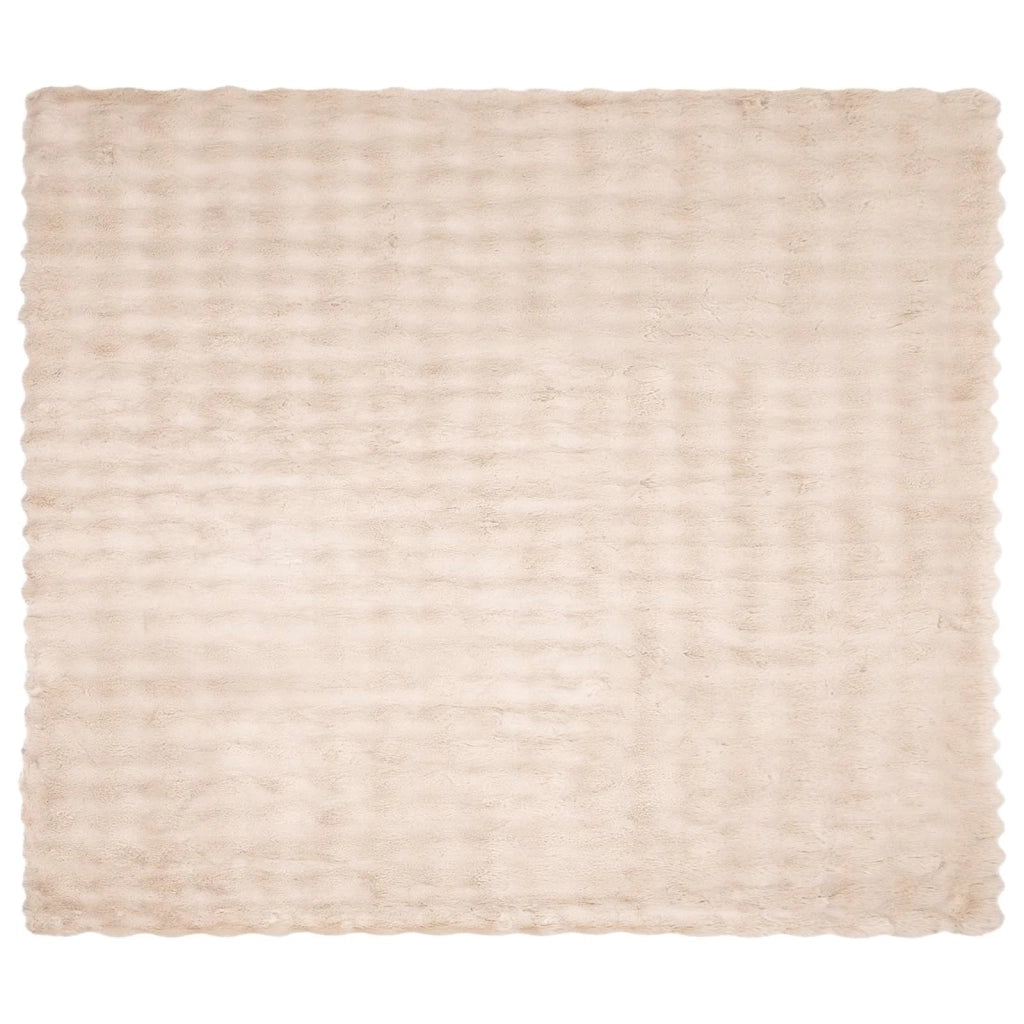 Coperta antiscivolo in sintetica di coniglio Olite Beige 42021785