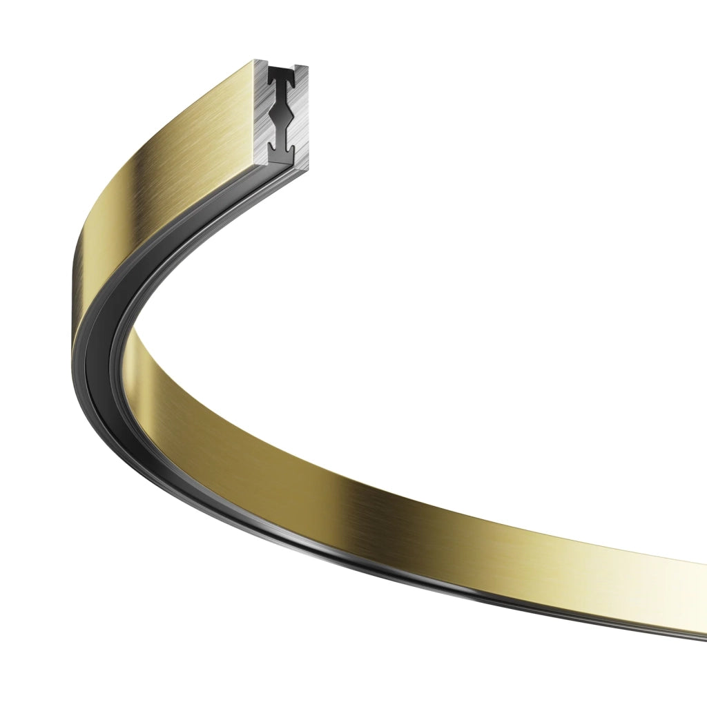 Maytoni Binario magnetico Flarity 1 luce IP20 ottone alluminio