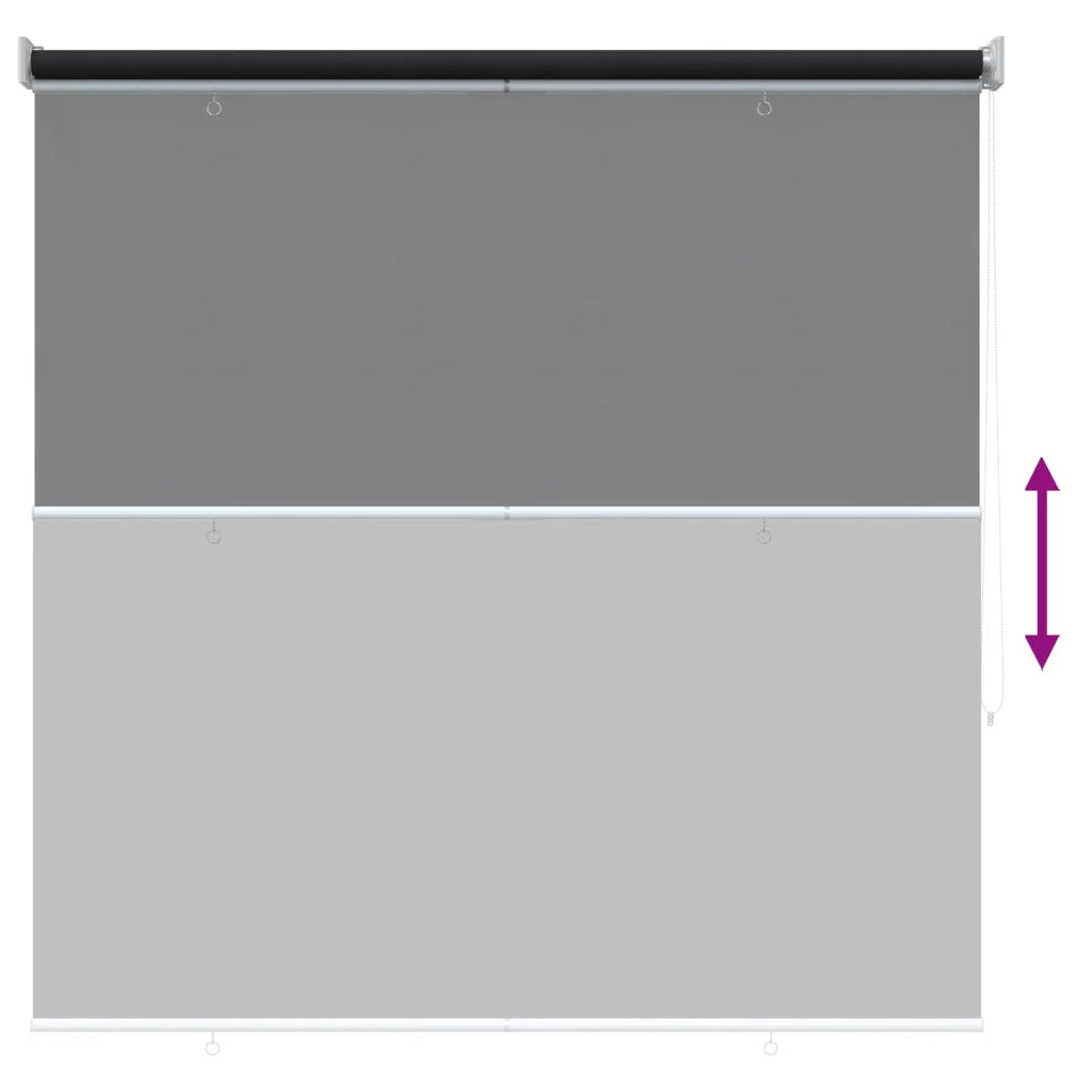 Voletta a rullo | Tenda a rullo con protezione UV Antracite 140 x 230 cm