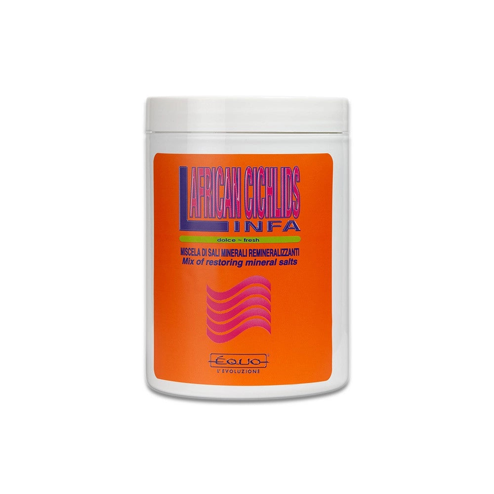 EQUO Linfa African Cichlid - miscela di sali remineralizzanti per ciclidi africani Formato: 1 Kg