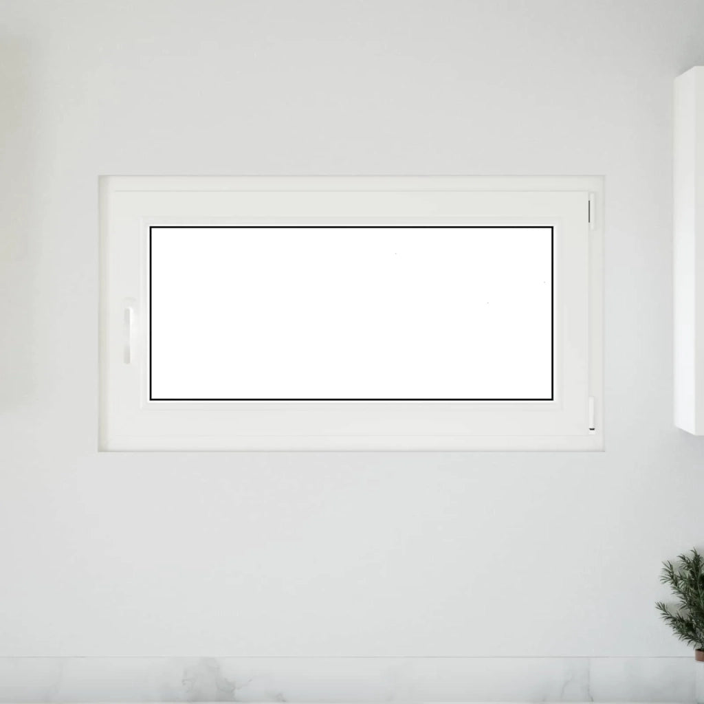 Finestra per Soffitta RISOR Bianco 110 x 50 cm PVC e Vetro 42047255