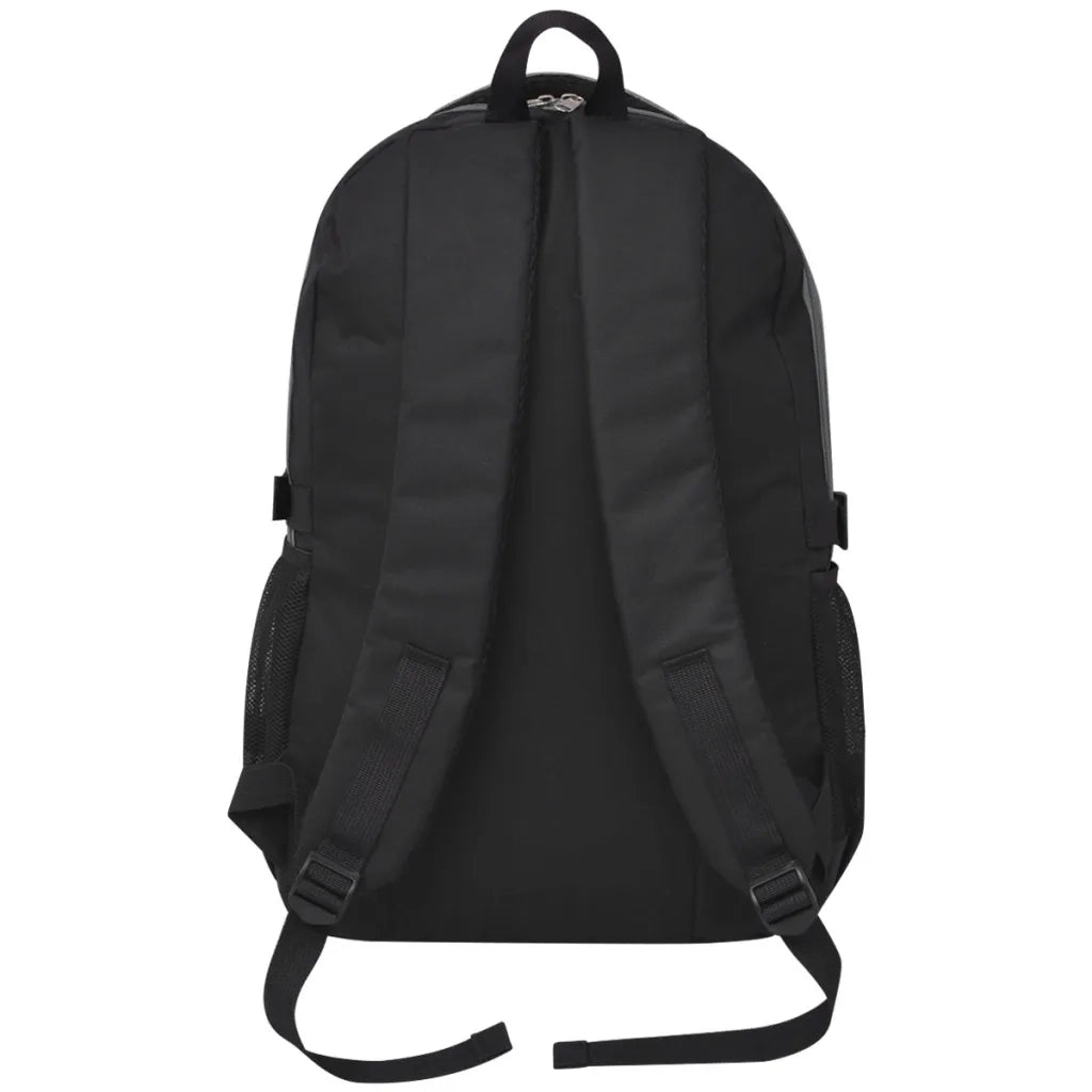 Zaino da Scuola 40 L Nero e Grigio 91111