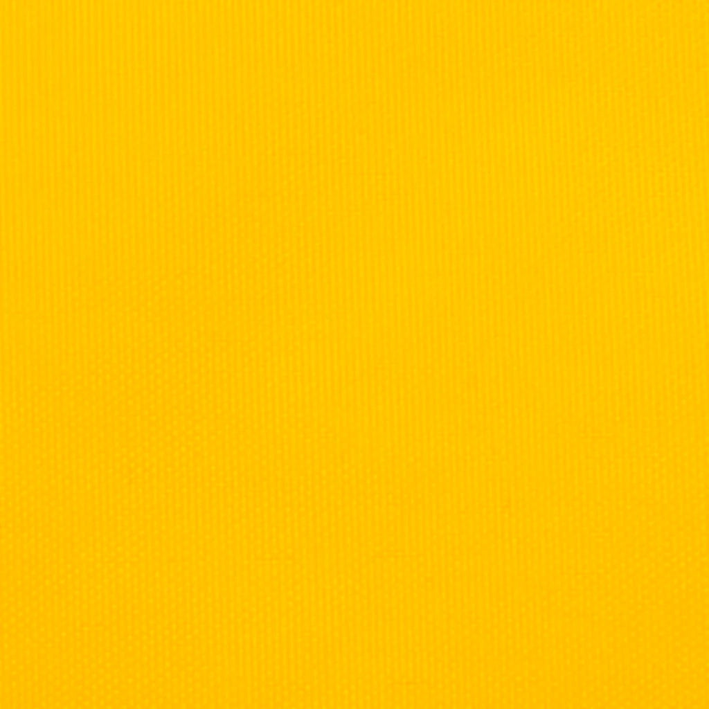 Vela ombreggiante/ombrellone quadrato in tessuto Oxford 3,6 x 3,6 m giallo 02_0009476