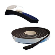 Geko GEKO MUSS Nastro Parafreddo Guarnizione Gomma Espansa Adesiva Celle Chiuse 15x5 mm 10 m colore Nero