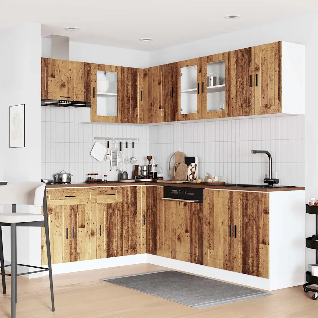 Set Mobili da Cucina 11 pz Porto Legno Antico in Truciolato 3314909