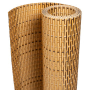 Schermo da balcone | Paravento da Balcone Marrone Chiaro 300x90 cm in Polyrattan