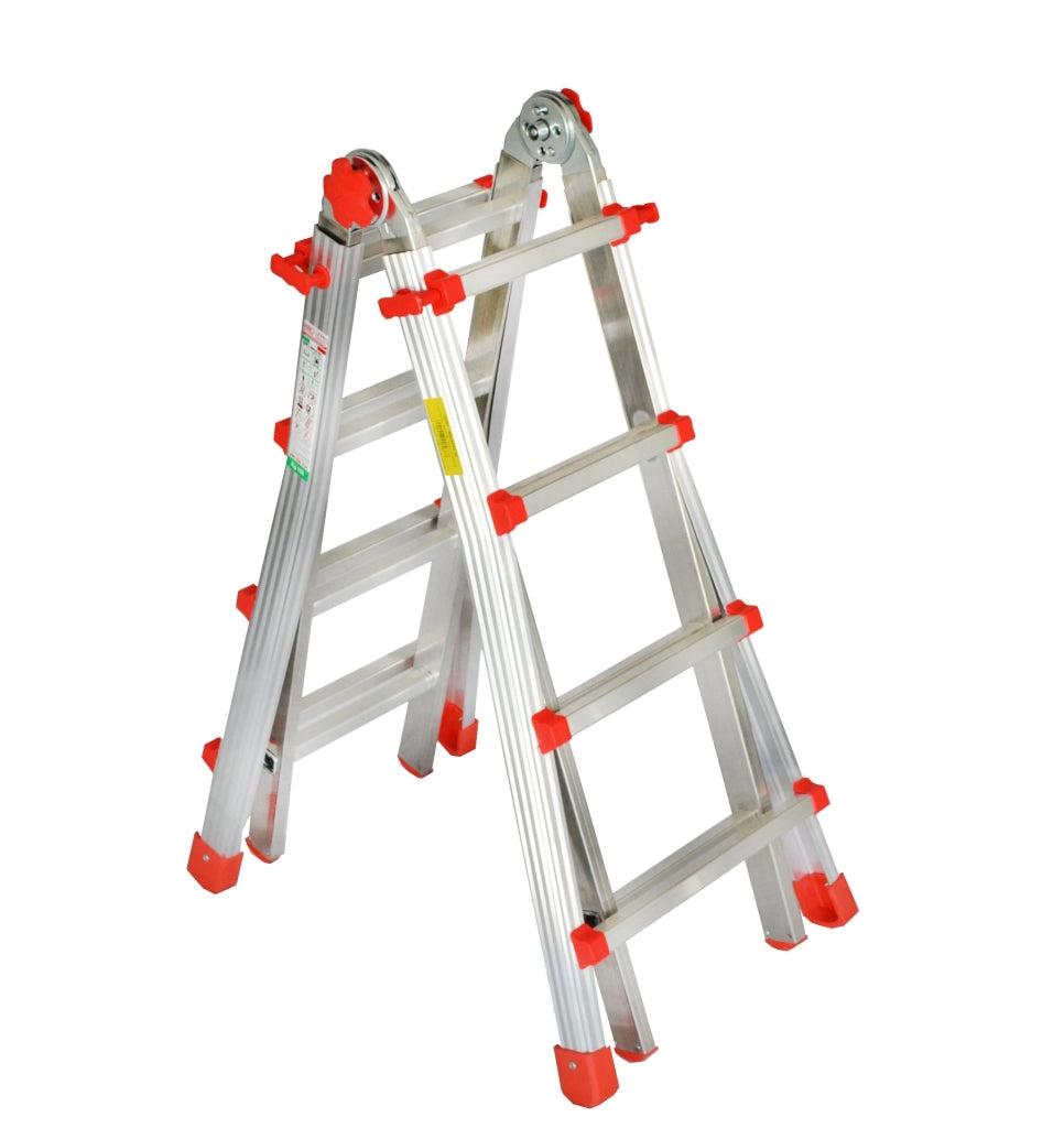 SCALA MULTIUSO 'SQUADRA PIU'' 6+6 gradini - MARCHETTI