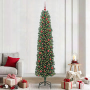 Albero di Natale artificiale con 300 LED Verde 240 cm 3394969