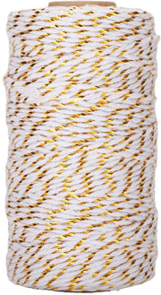 Cordone in Cotone - Lunghezza 100 Metri - Ideale per Regali e Progetti Creativi - 2mm