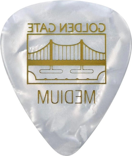 Picks per chitarra a forma di Side Man - 0,75 mm di spessore - Pearloid