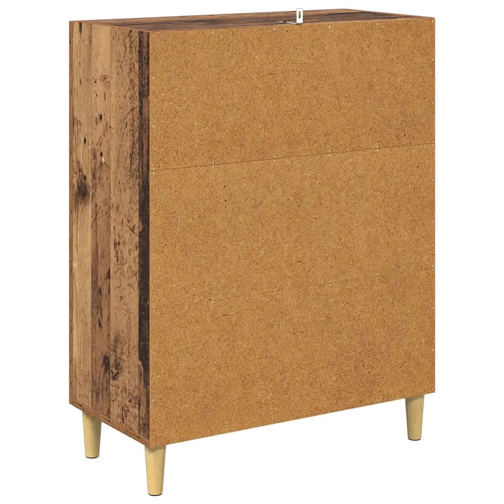 Credenza | Madia | Buffet da pranzo | Armadio da pranzo Legno vecchio 69,5 x 34 x 90 cm Legno multistrato