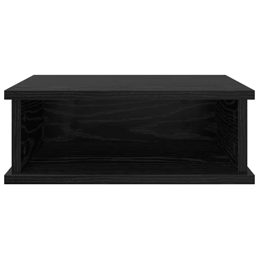 Comodino Rovere Nero 40 x 31 x 15 cm Legno ingegnerizzato 891106