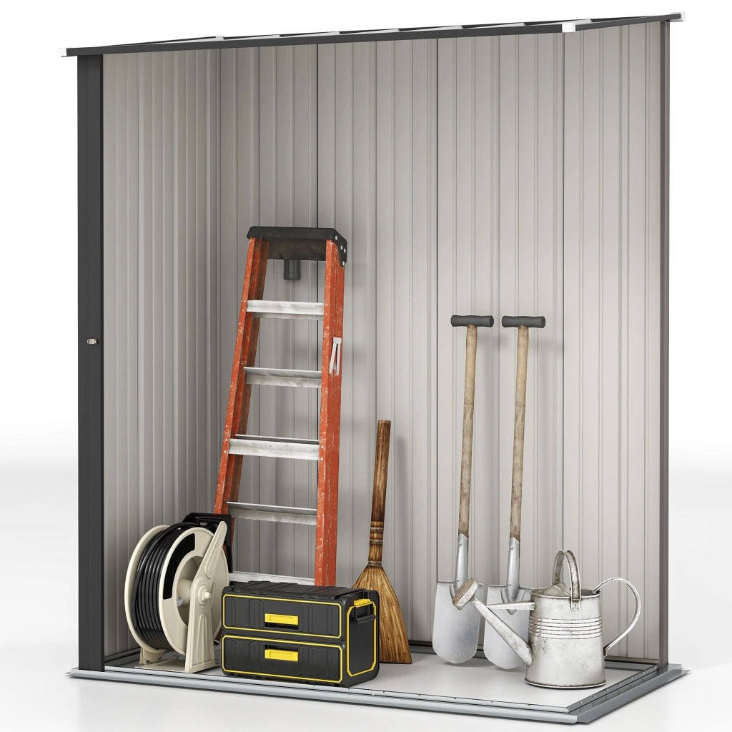 Casetta da Giardino ¨C Zephmum ¨C Grigio Chiaro 161.5x94.5x196cm