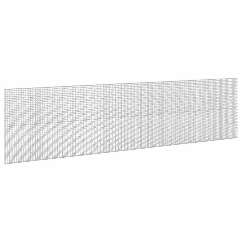Gabione con filo da 5 mm e rete da 5x5 cm 800x10x200 cm 3464026