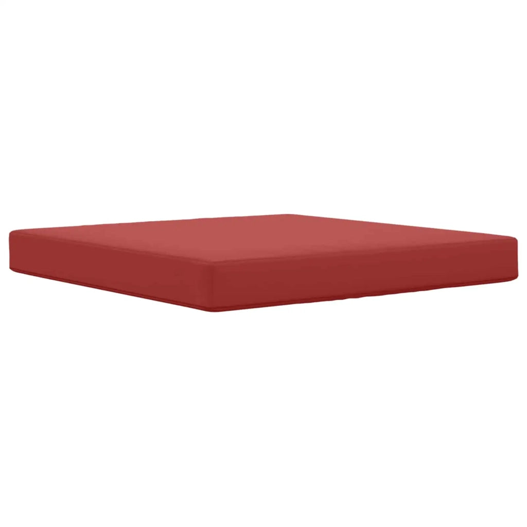 Cuscino per divano da esterno 3 pcs Rosso vino Poliestere 900889