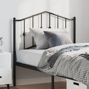 Testiera di Ricambio in Metallo Nero 100 cm 373818