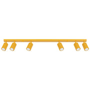 Plafoniera KARBON 6L giallo