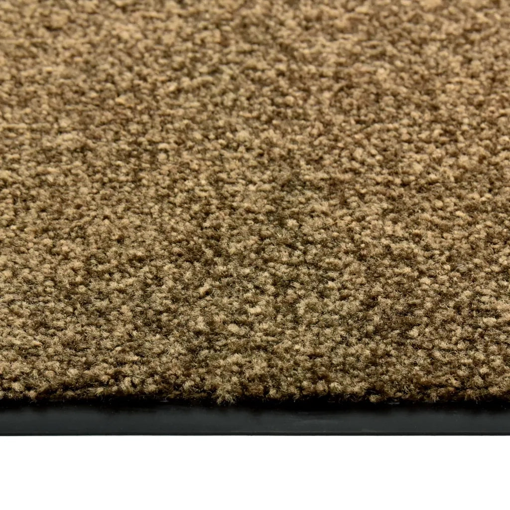 Zerbino Lavabile Marrone 90x150 cm 323437