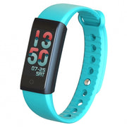 Trade Shop - Smart Band Smartband Bracciale Azzurro Orologio Bluetooth Per Android Ios -