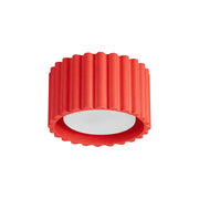 Plafoniera AURA 1 rosso Gx53