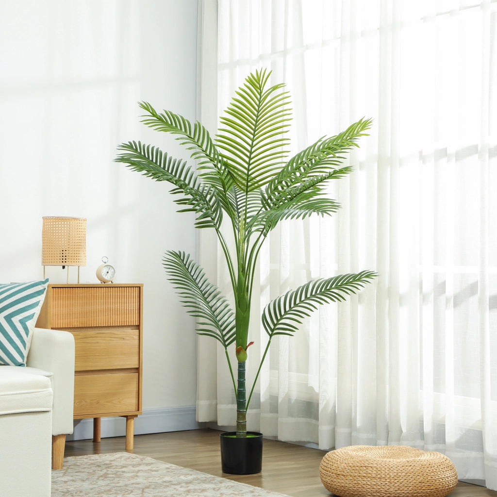 Palma Areca Finta ¨C Minimal ¨C Verde 150 cm con Vaso