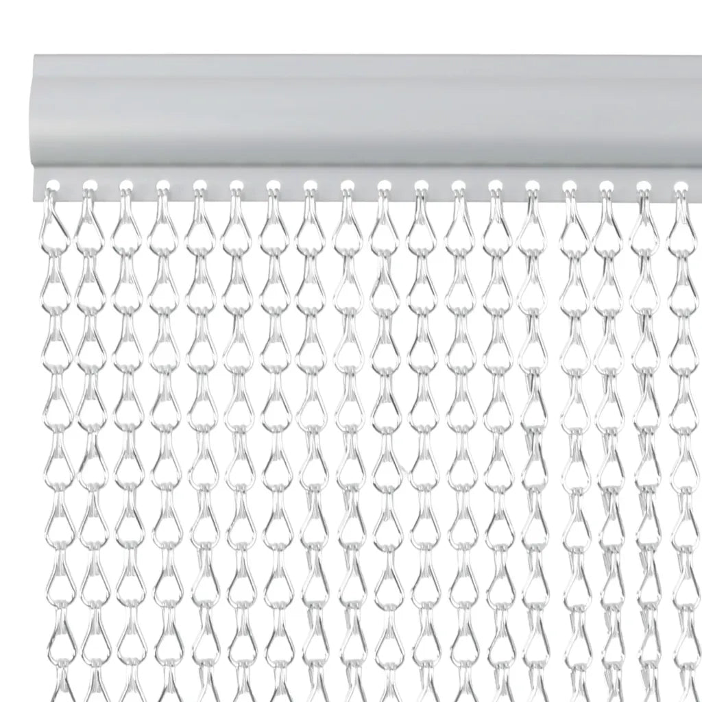 Zanzariera da Porta a Catena 100x200 cm in Alluminio CFW8589837