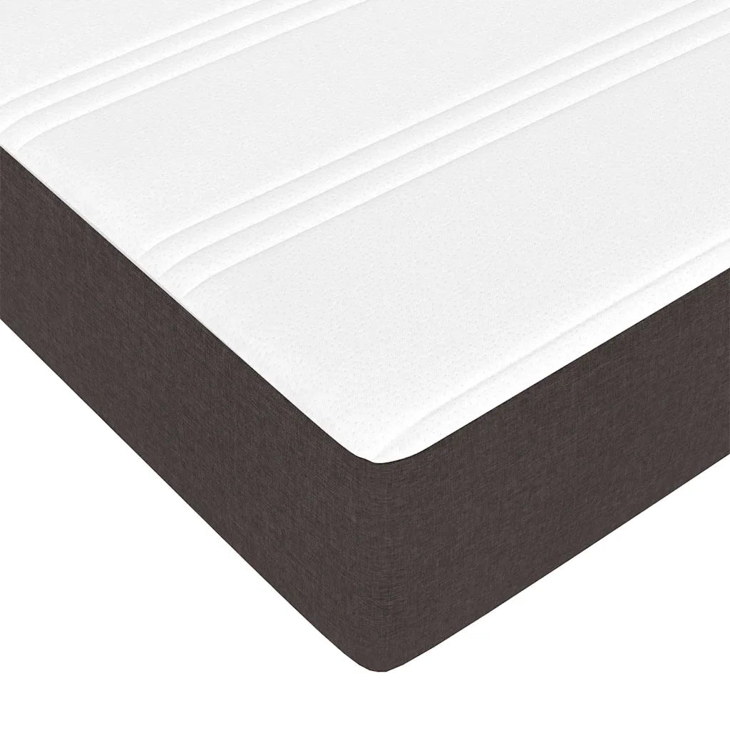 Struttura del letto Marrone Scuro 160 x 200 cm Tessuto 3399366