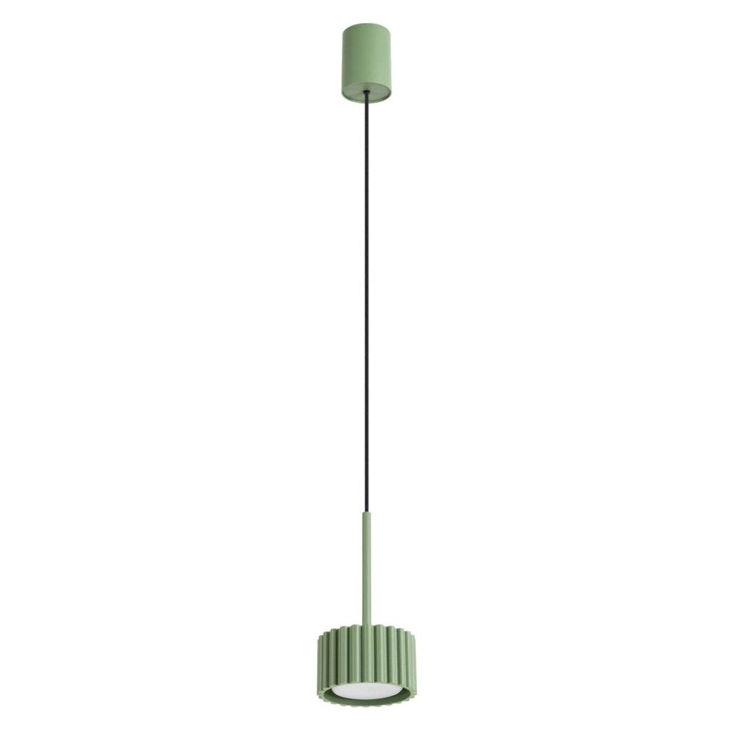 Lampada a sospensione AURA 1 salvia Gx53