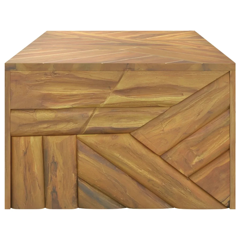 Tavolino da salotto | Tavolino da caff¨¨ | Tavolino da Soggiorno 110x60x38 cm in Legno Massello di Teak