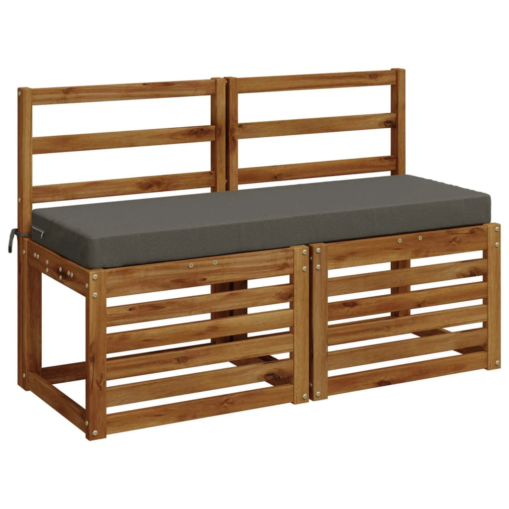 Cuscini per Panchina a 2 Pezzi SOEST 2 pz 100% Poliestere 949739
