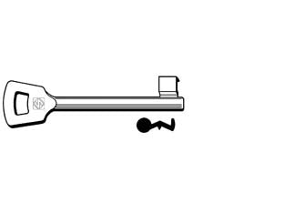 CHIAVI PATENT PASSEPARTOUT NEMEF 5NFHL- - 5NFHL - 5 pezzi SILCA