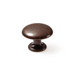 Pomolo in zama - Ã˜ 30 mm. - bronzo satinato
