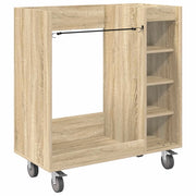 Armadio per Golf con ruota Rovere Sonoma 90 x 45 x 98 cm CFW5692480