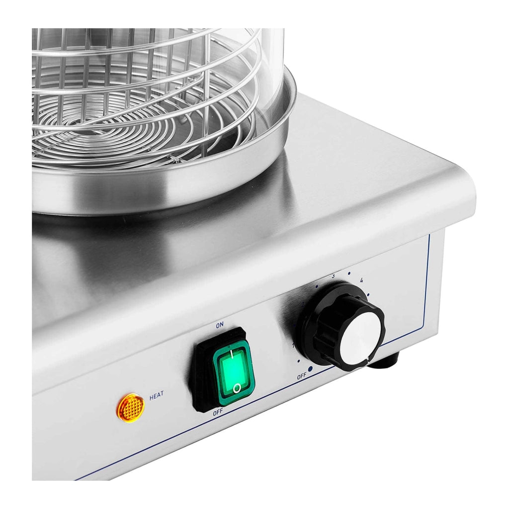 Macchina per hot dog 650 watt 4 punte in acciaio inox 14_0004977
