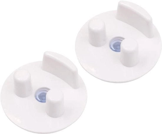 Sostituto di Spugna - Supporto per Doccia - Autoasciugante - Bagno Cucina - Goccia di Pioggia - 2 pezzi - Adatto per Bagno Cucina - Colore Bianco - Spugna non inclusa
