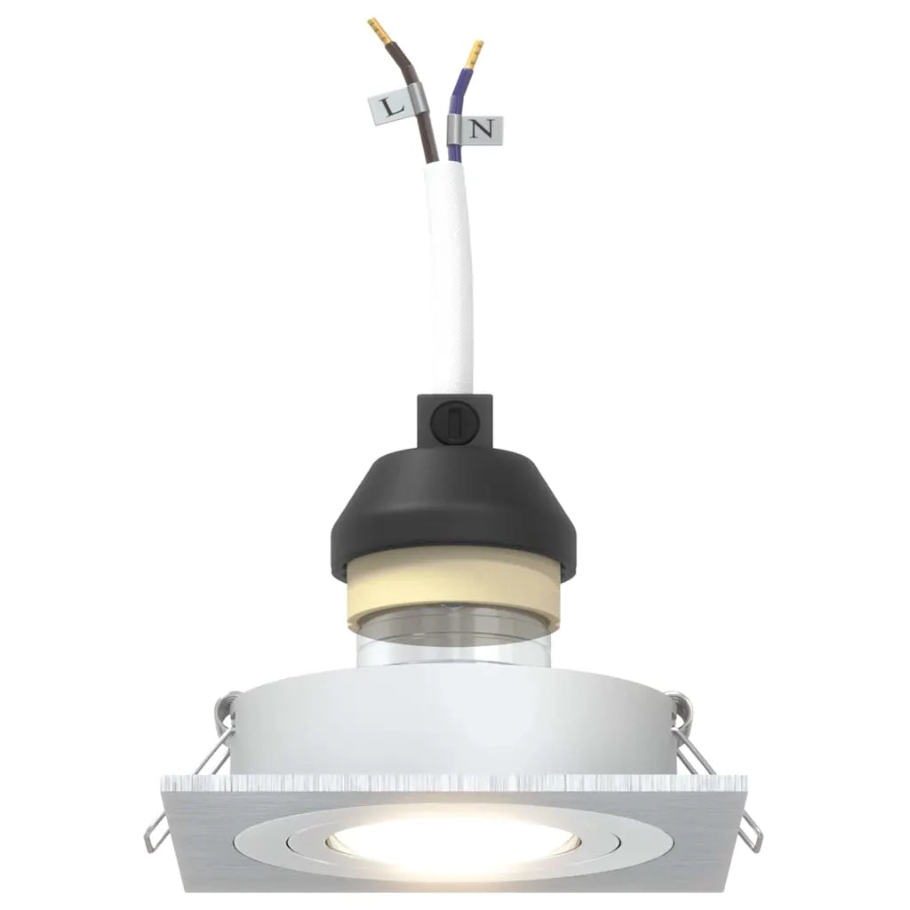 Spotlight 24 pz Argento 9 x 9 x 2 cm Alluminio CFW9155901