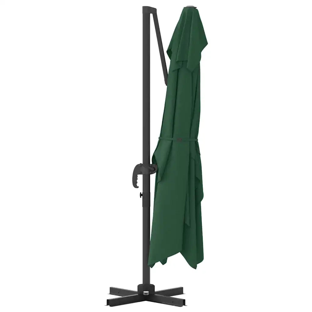 Ombrellone Verde 351 x 250 x 260 cm Poliestere e Alluminio 42003344