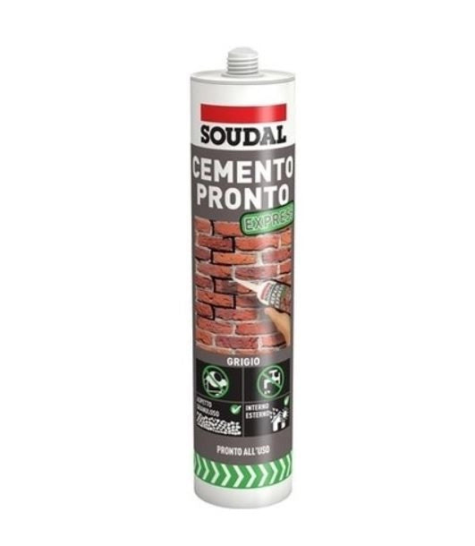 SIGILLANTE GRANULOSO 'REPAIR EXPRESS' SOUDAL 300 ml - Grigio - SOUDAL