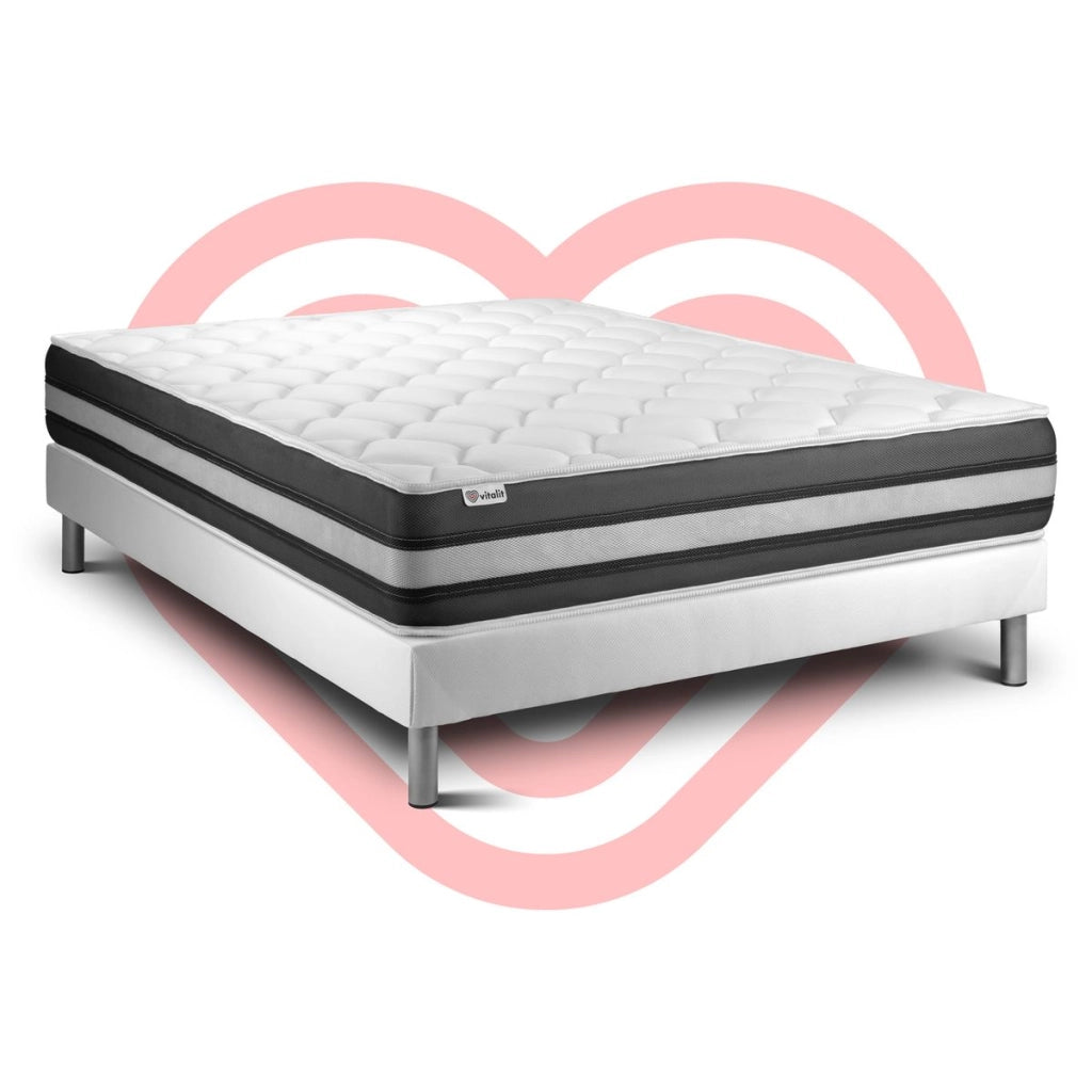 Set materasso e base 200x200 cm - Vitalspring Zen